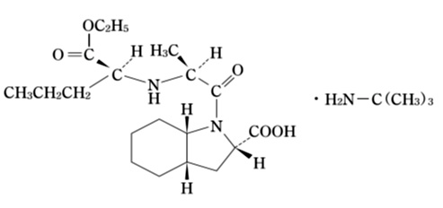 ペリンドプリルエルブミン構造式